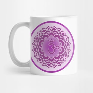 The Purple Haze of the Crown Chakra- White Mug